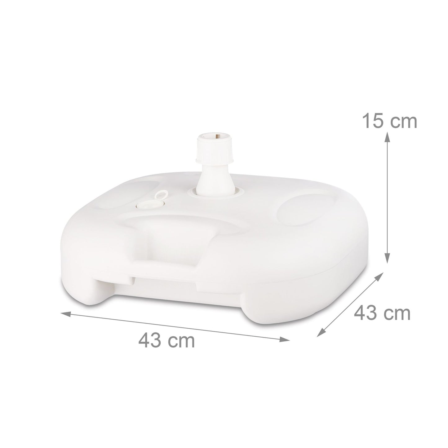Parasol foot plastic