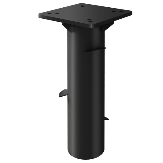 Concrete Cantilever umbrella stand, square, dark grey