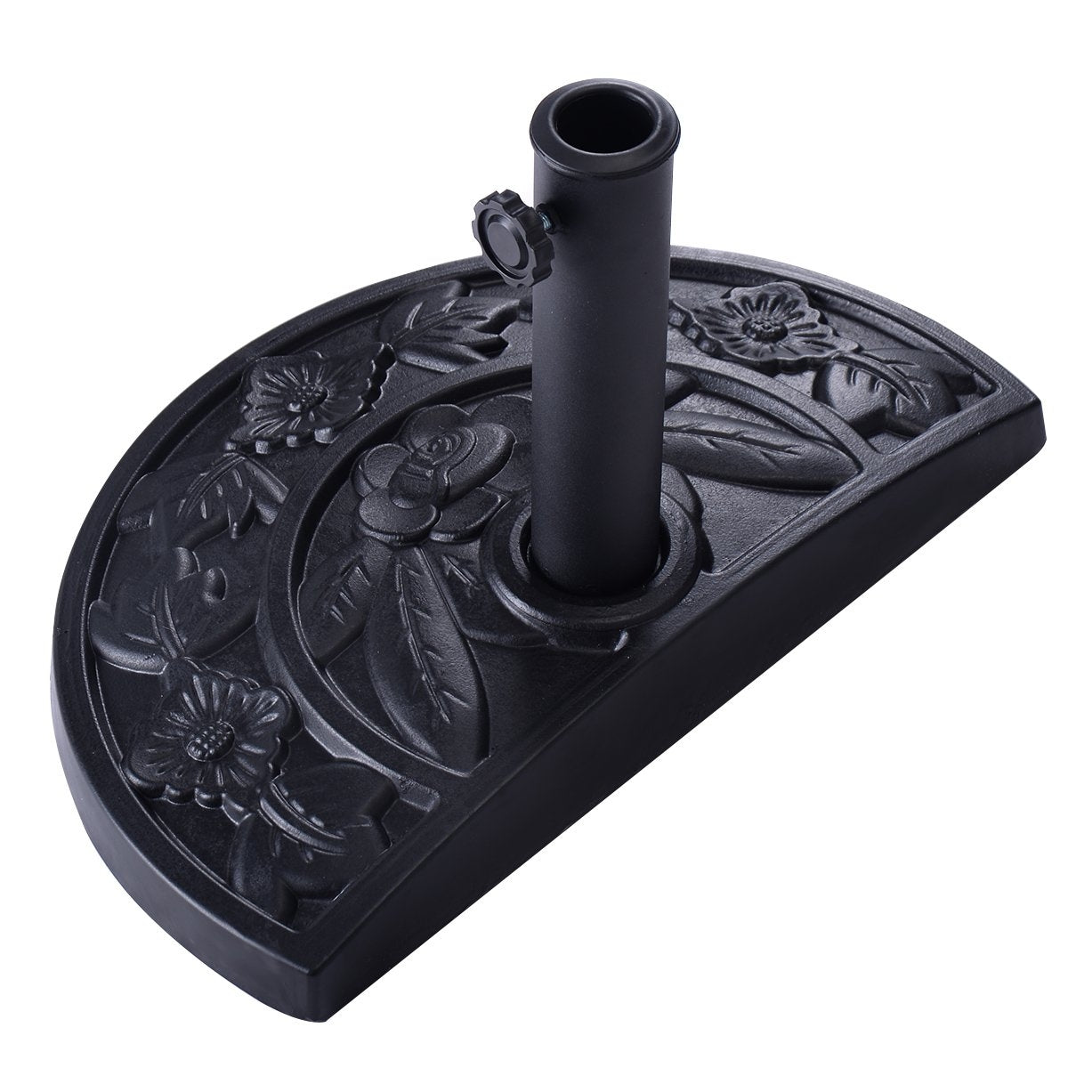 Parasol stand market umbrella stand parasol base balcony umbrella stand half round