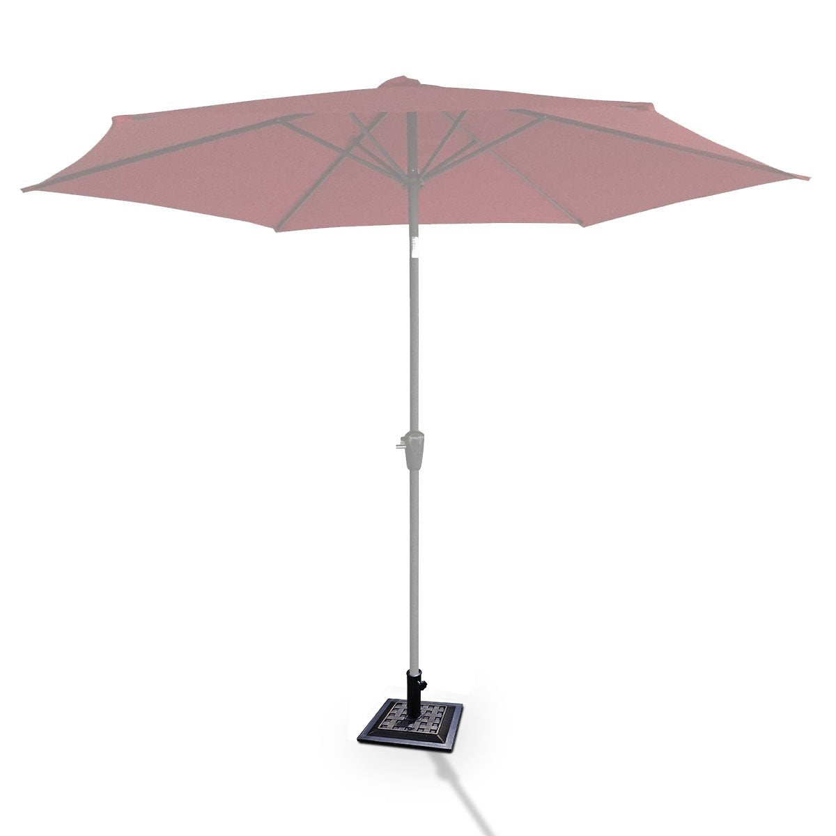 Parasol stand market umbrella stand parasol base balcony umbrella stand square