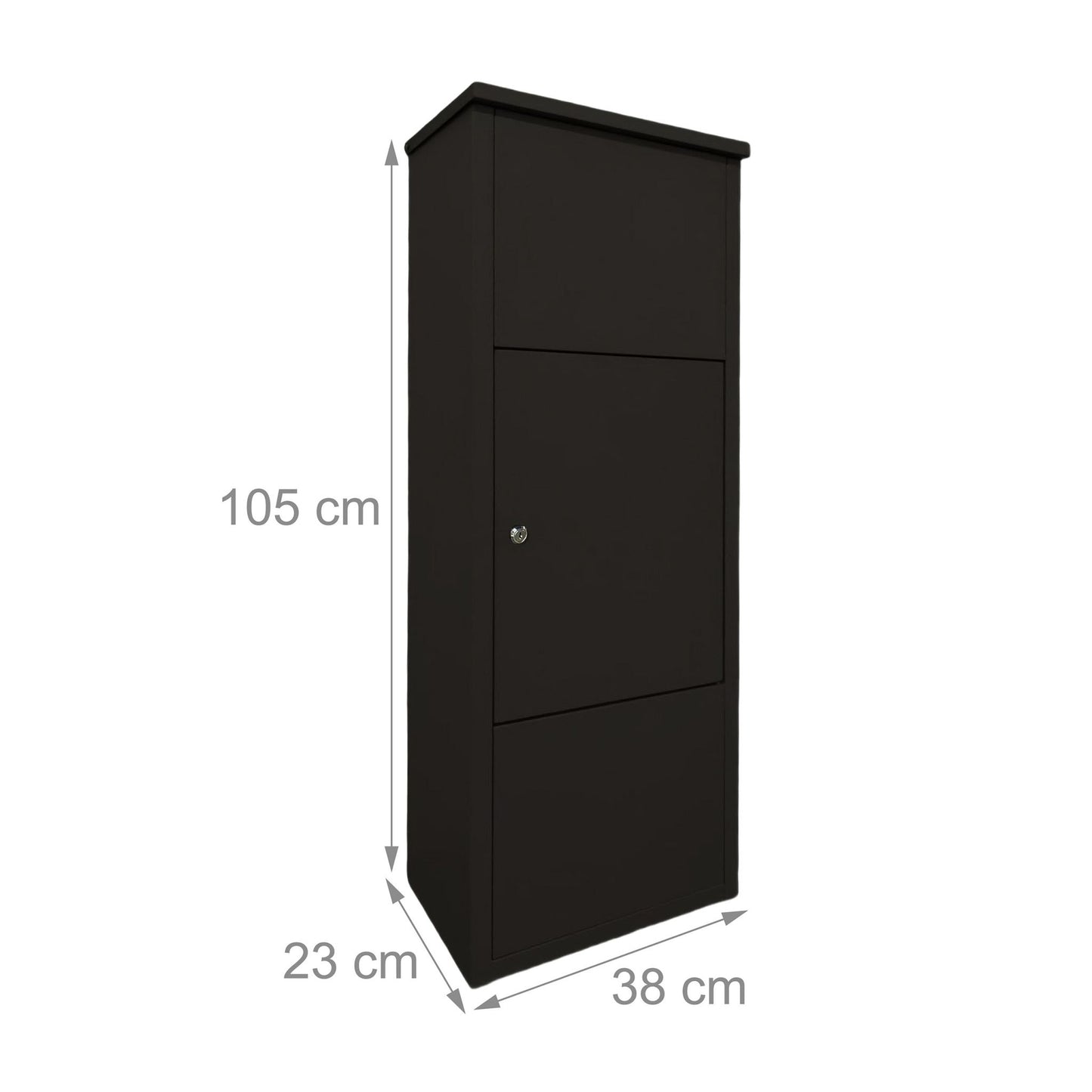 Parcel Box with Lock and 4 Keys
