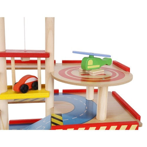 Parking garage - wooden 22446