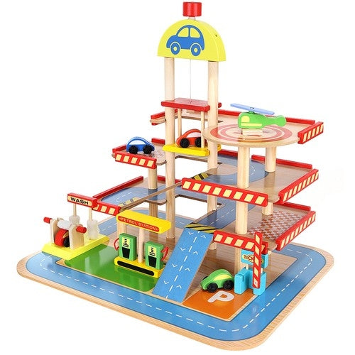 Parking garage - wooden 22446