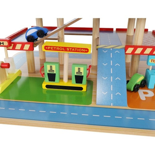 Parking garage - wooden 22446