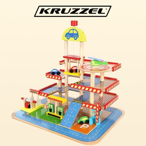 Parking garage - wooden 22446
