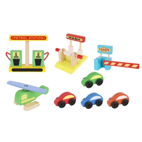 Parking garage - wooden 22446