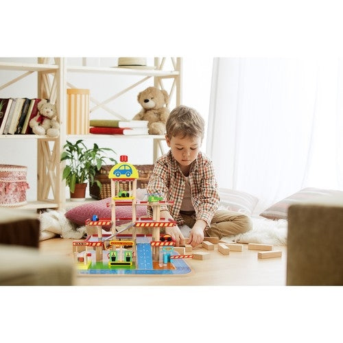 Parking garage - wooden 22446