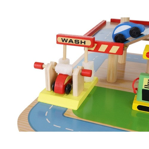 Parking garage - wooden 22446