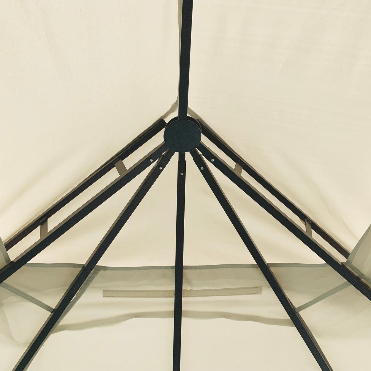 Outdoor marquee, Double roof - 3.65x3m, Mosquito net
