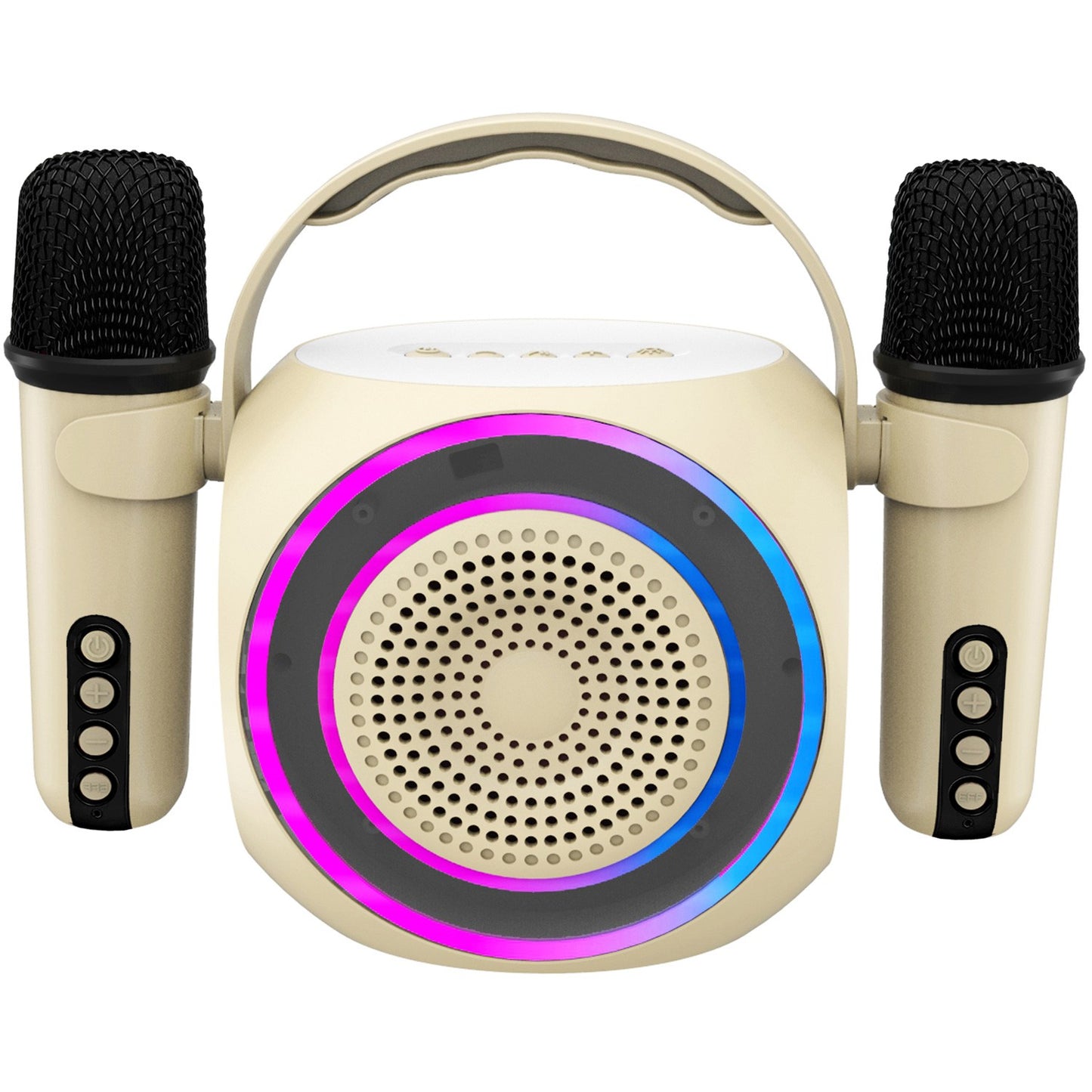 Partymic2 Wireless speaker RGB + 2 wireless. microphones