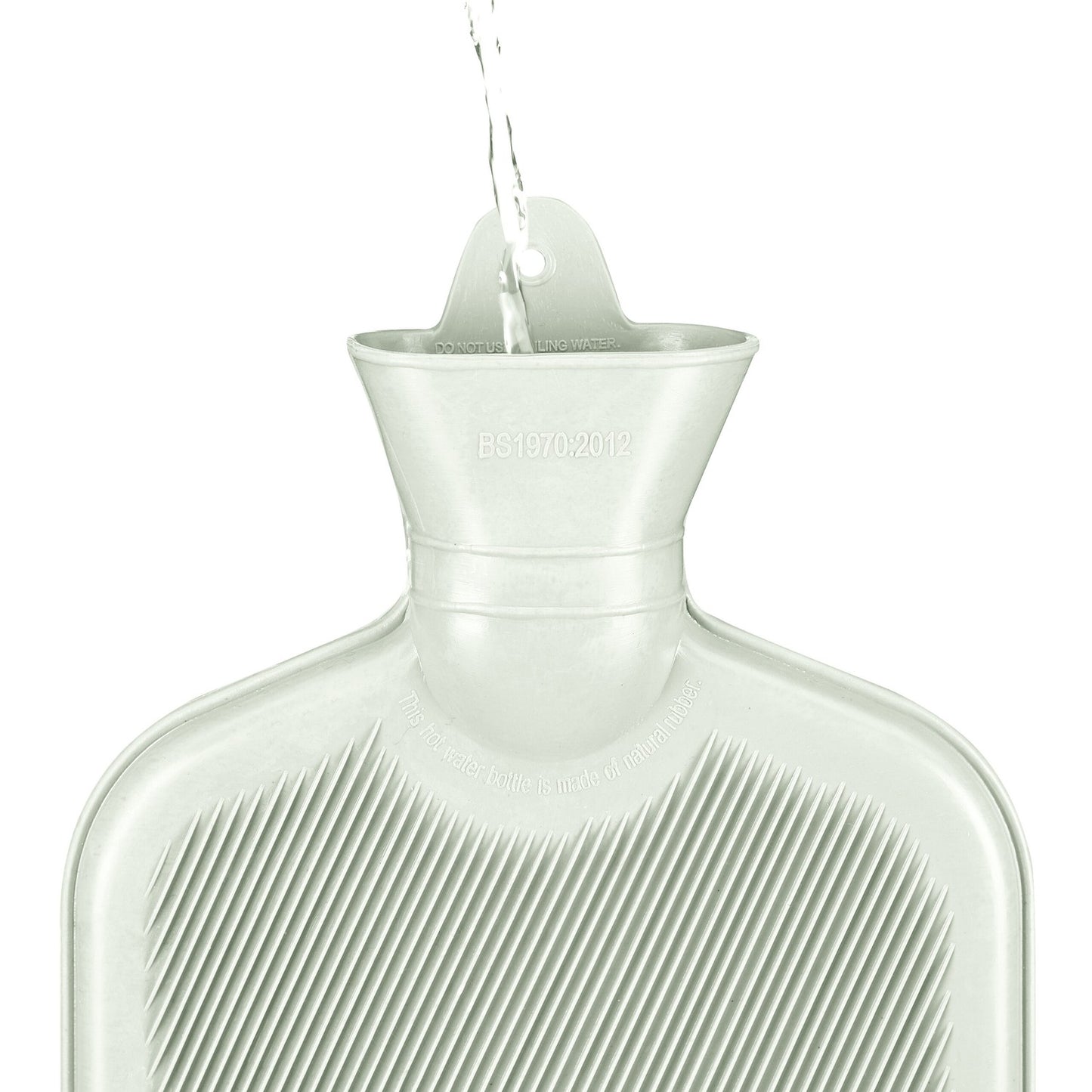 Pastel Green 2L Hot Water Bottle for Pain Relief