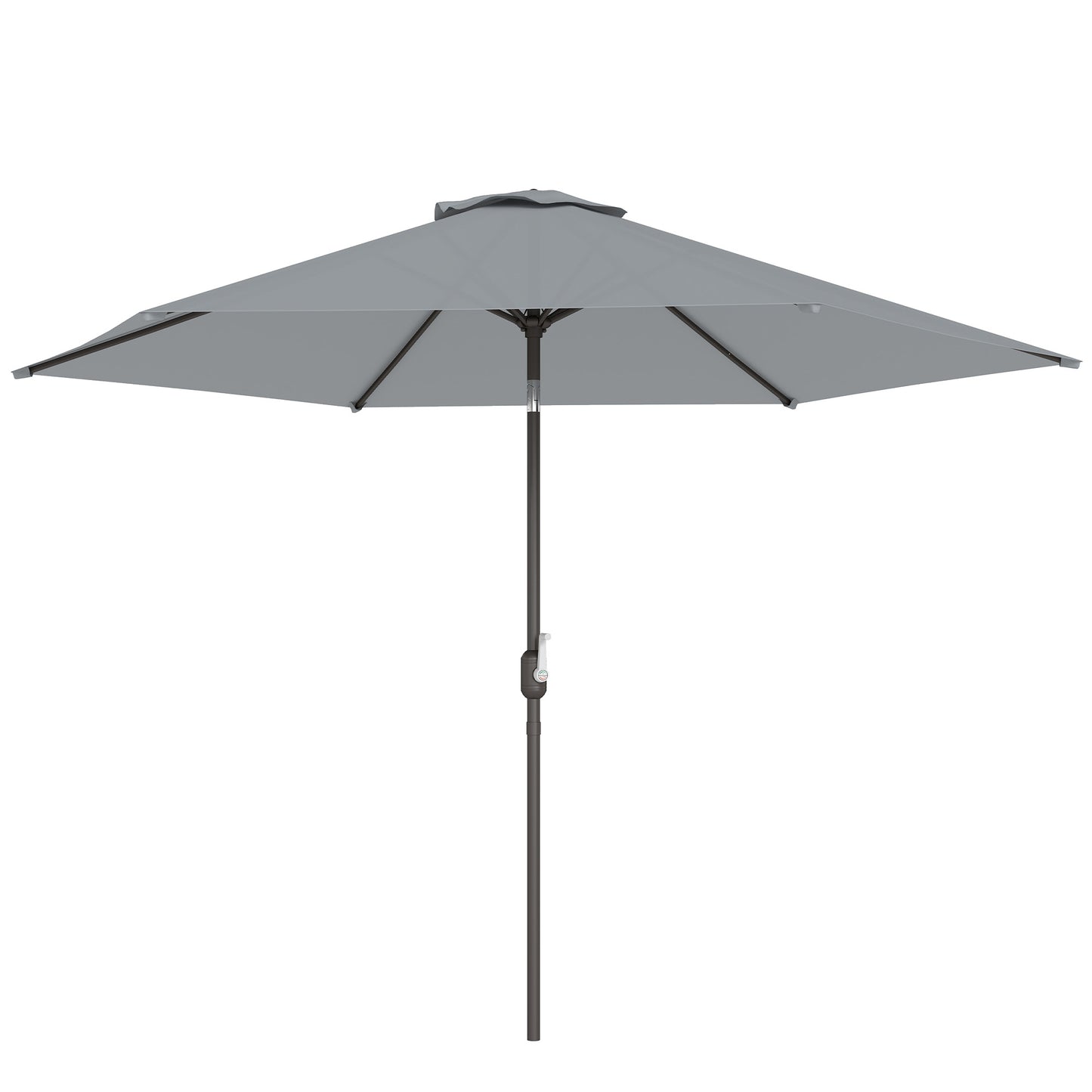Patio Umbrella 2.95m with Tilt, UPF30+ Polyester