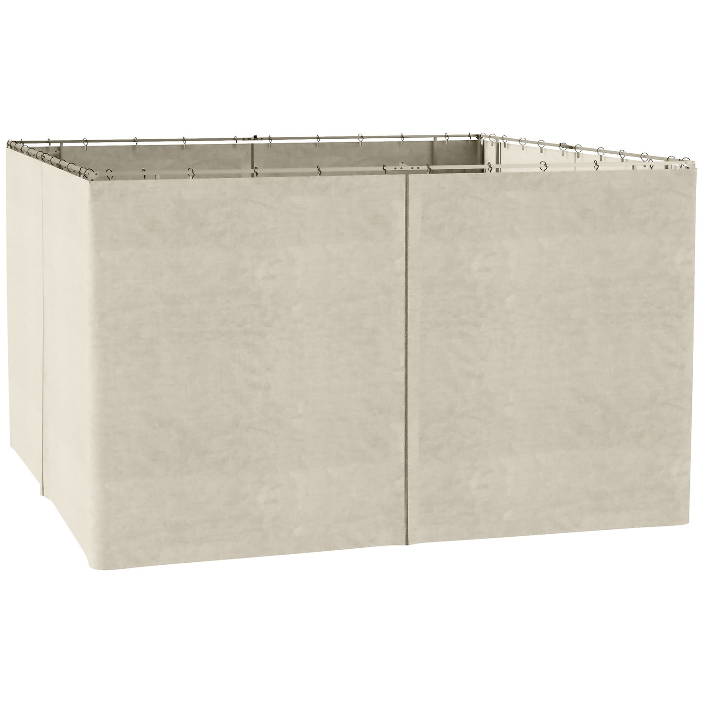 3x4M Beige Polyester Pavilion Side Panels for Party Tents