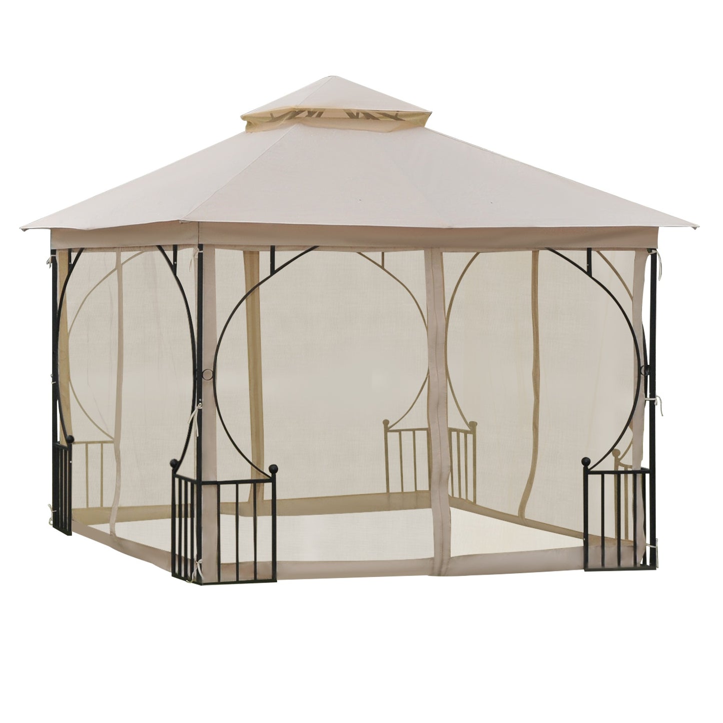 Garden party tent - double roof, 3x3M tent