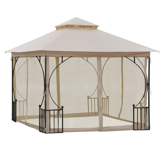 Garden party tent - double roof, 3x3M tent