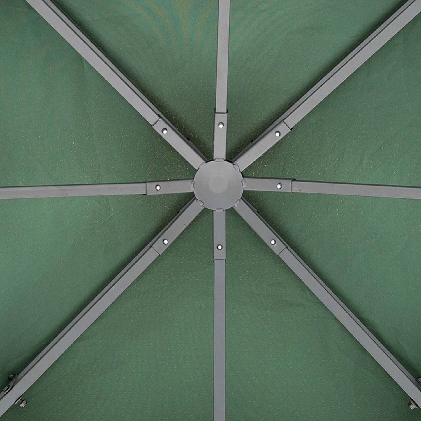Charcoal Gray Water Repellent 3x3M Gazebo Roof Replacement