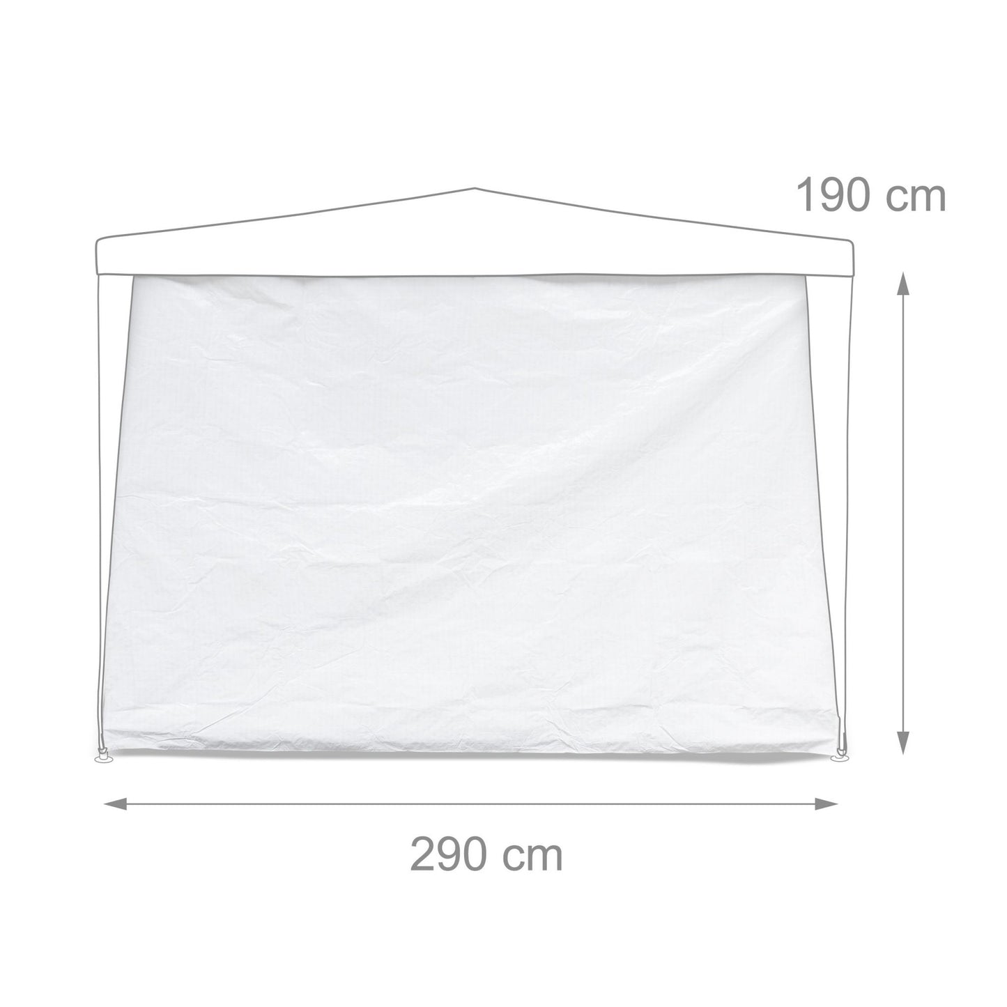 Pavilion side parts set of 2