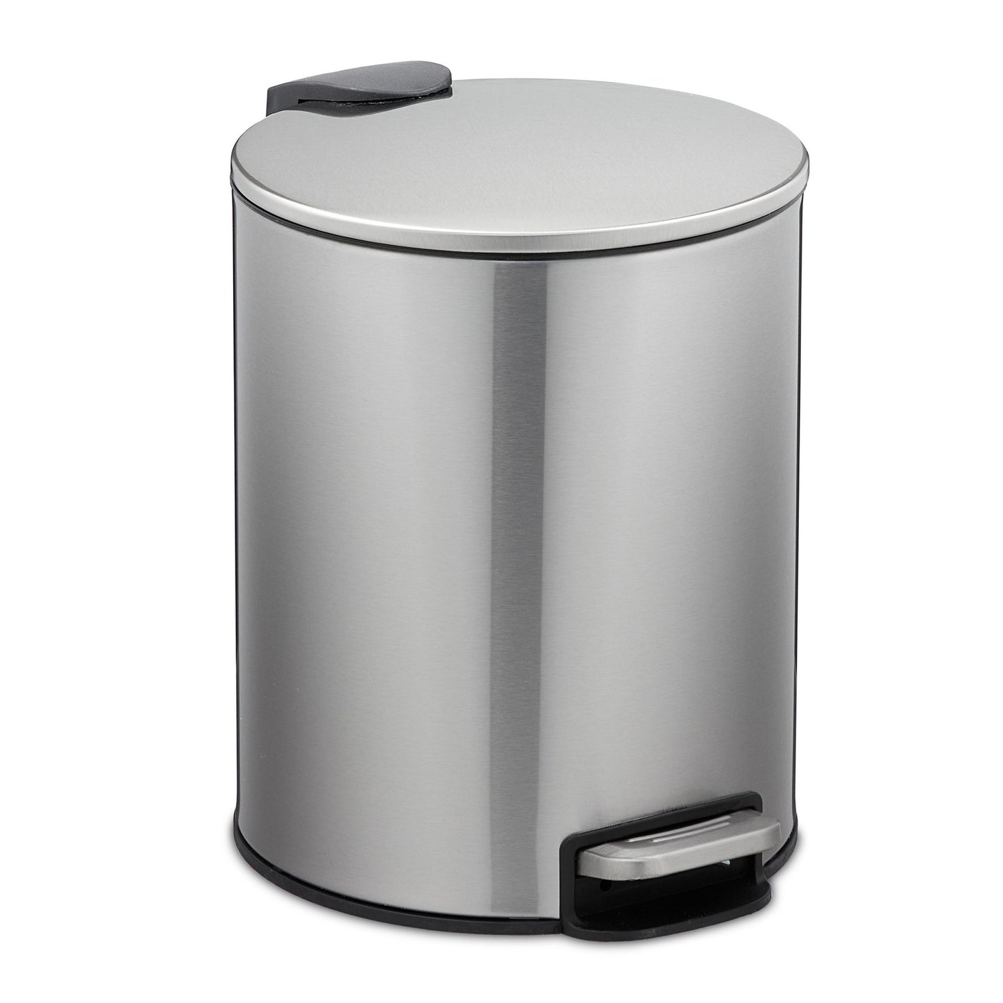 Pedal bucket stainless steel 5 liters