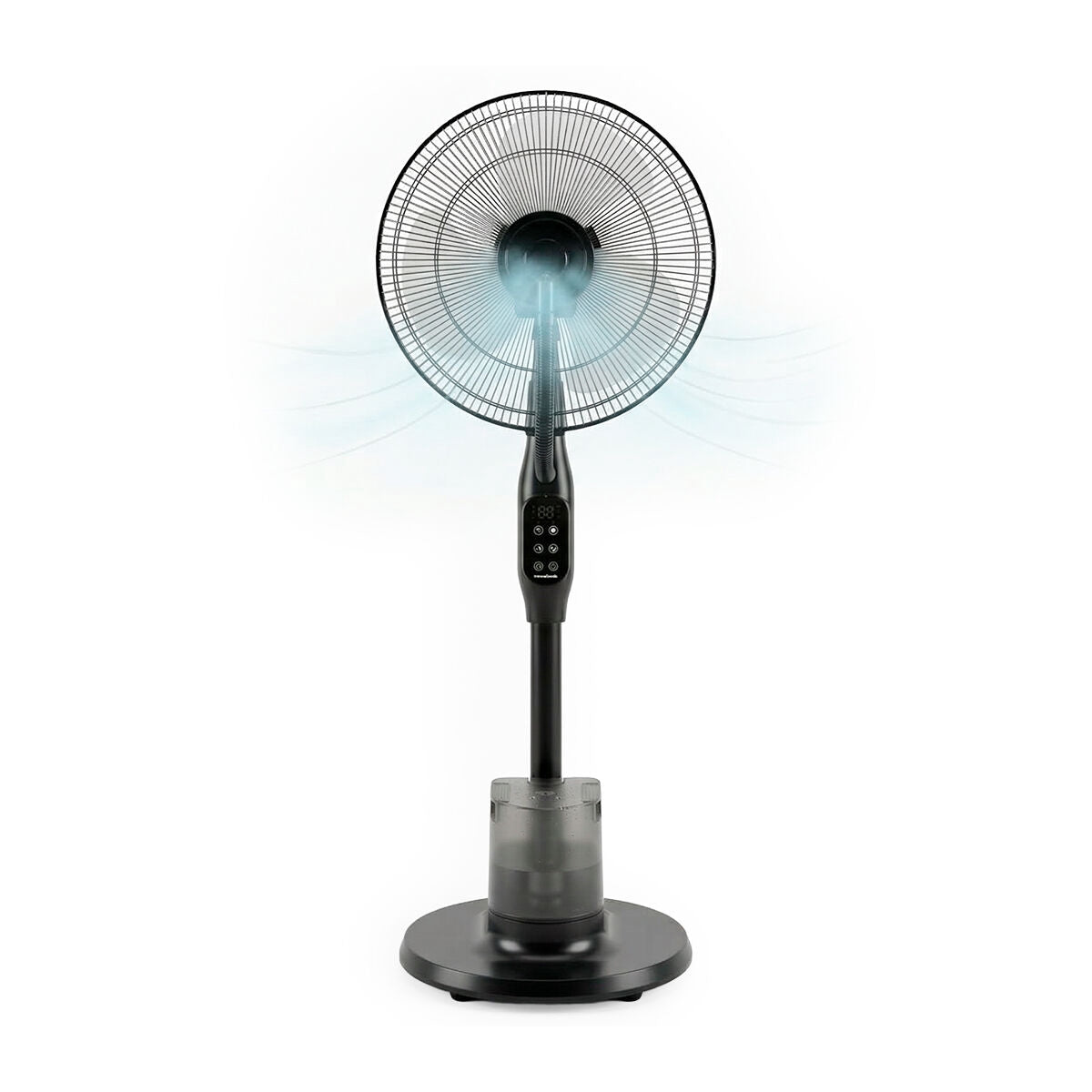 Pedestal Misting Fan with Remote, 3 Speeds, 3L Tank