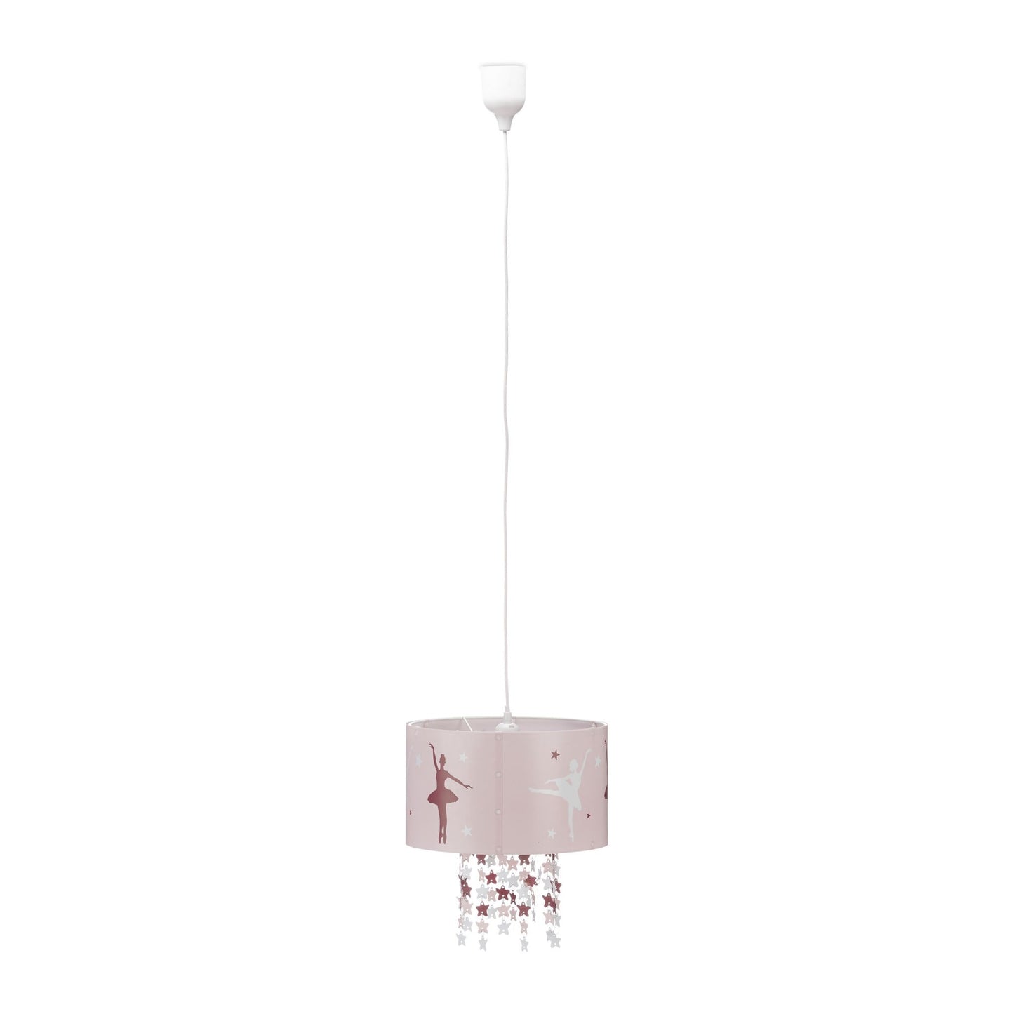 Pendant lamp in pink