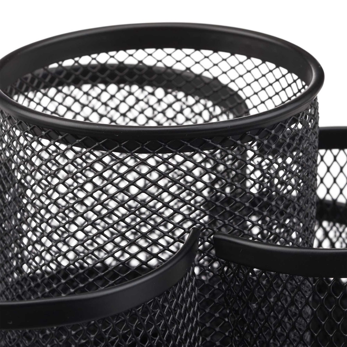 Pen holder 7 compartments metal