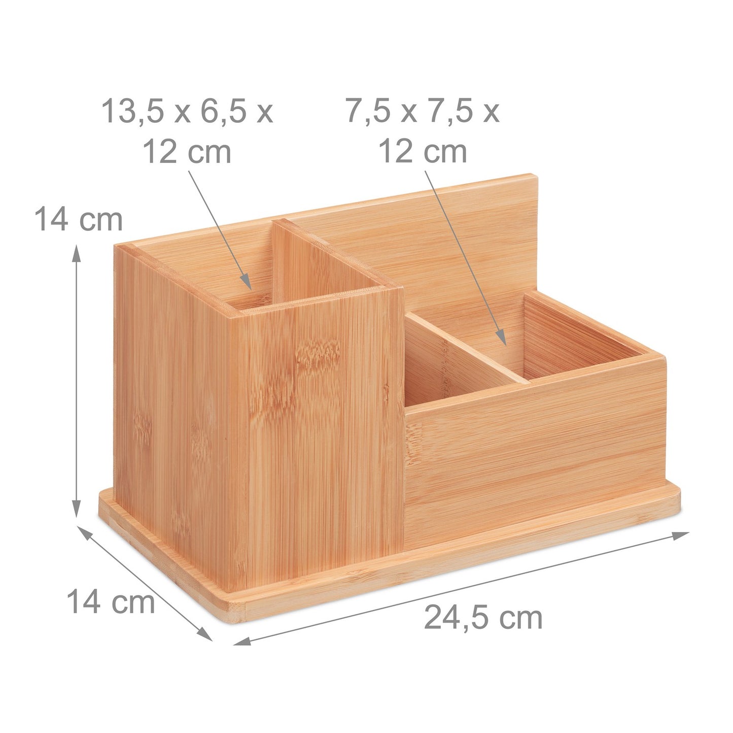 Pen holder in bamboo