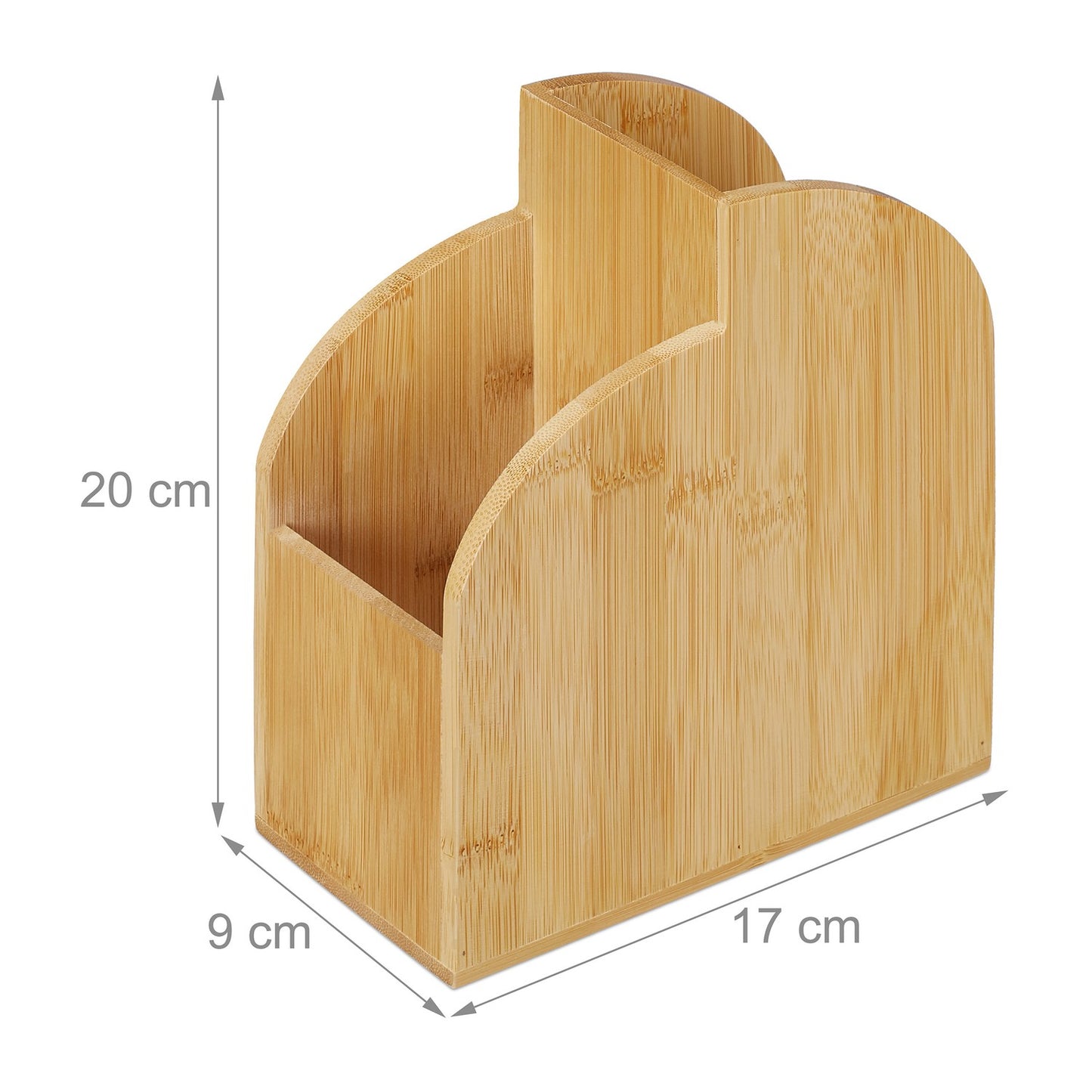 Pen holder in bamboo