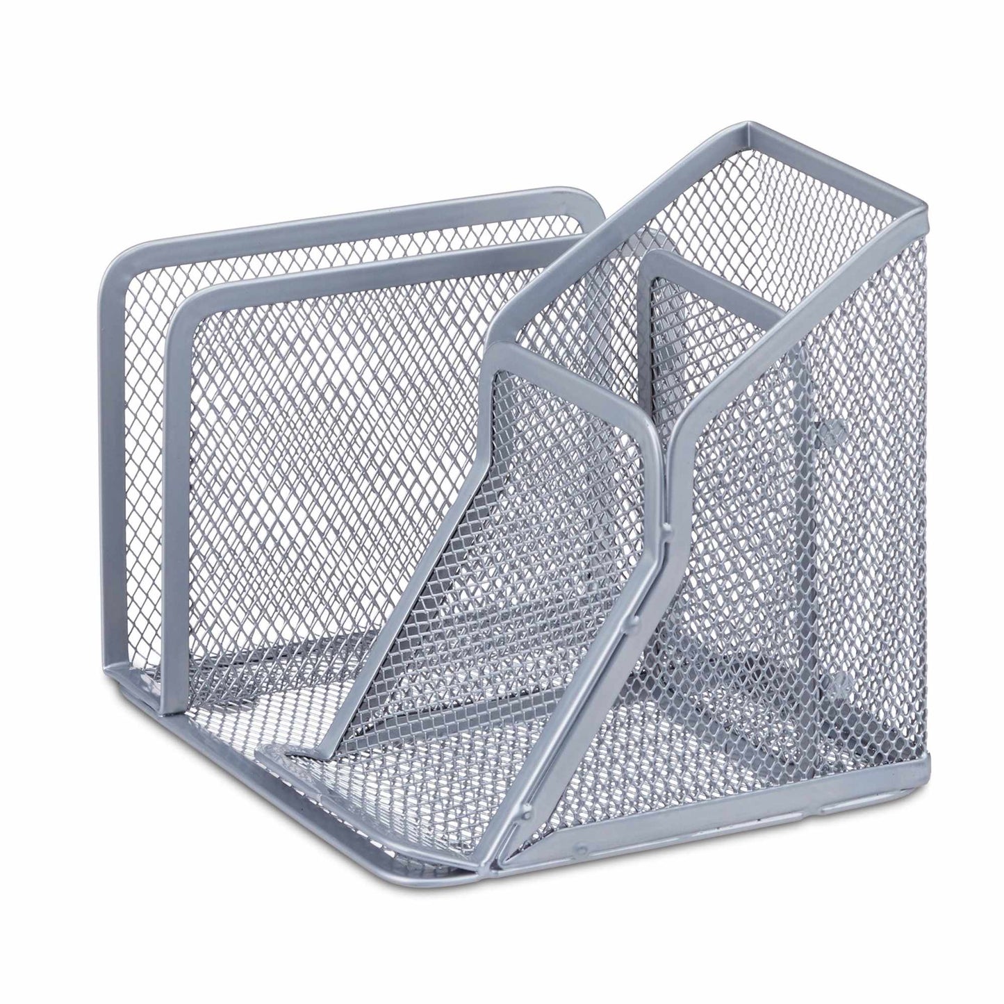 Pen holder in mesh with letter holder