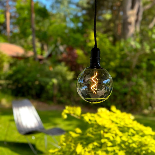 Penny Pendant lamp Gravity + DecoBulb XL Smoke