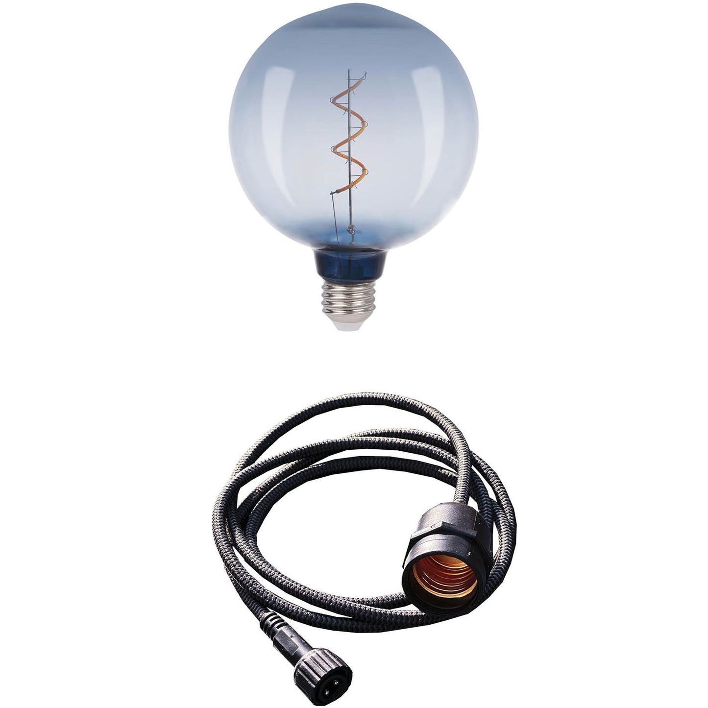 Penny Pendant lamp Gravity + DecoBulb XL Smoke