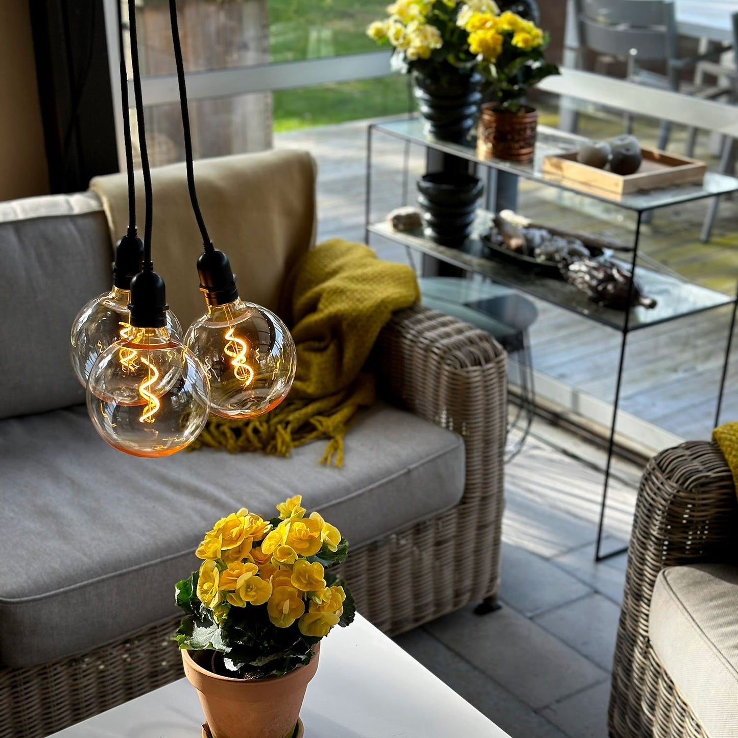 Penny Pendant lamp Gravity + DecoBulb XL Vintage