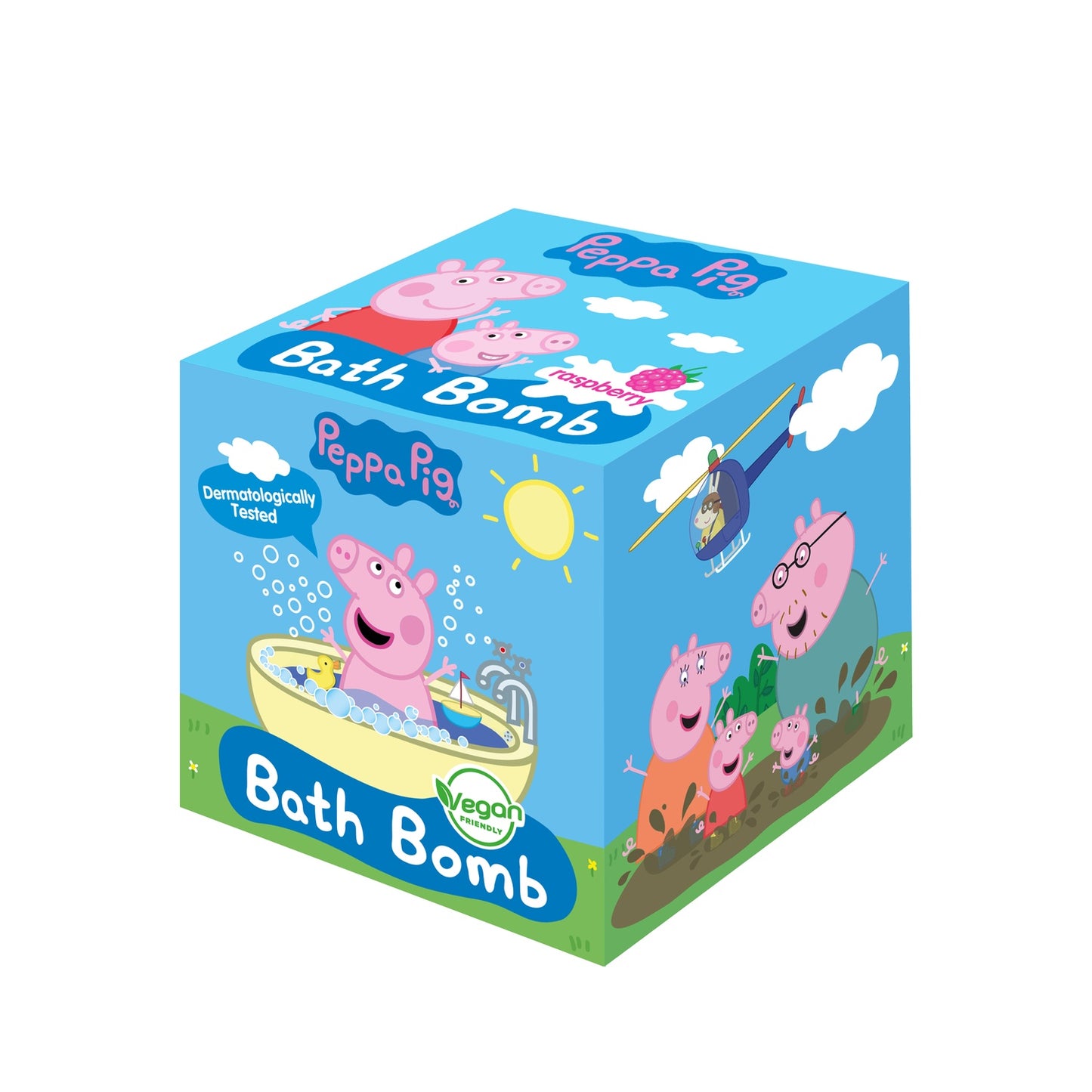 Peppa Pig Fizzy Bath Bomb 165G, Raspberry