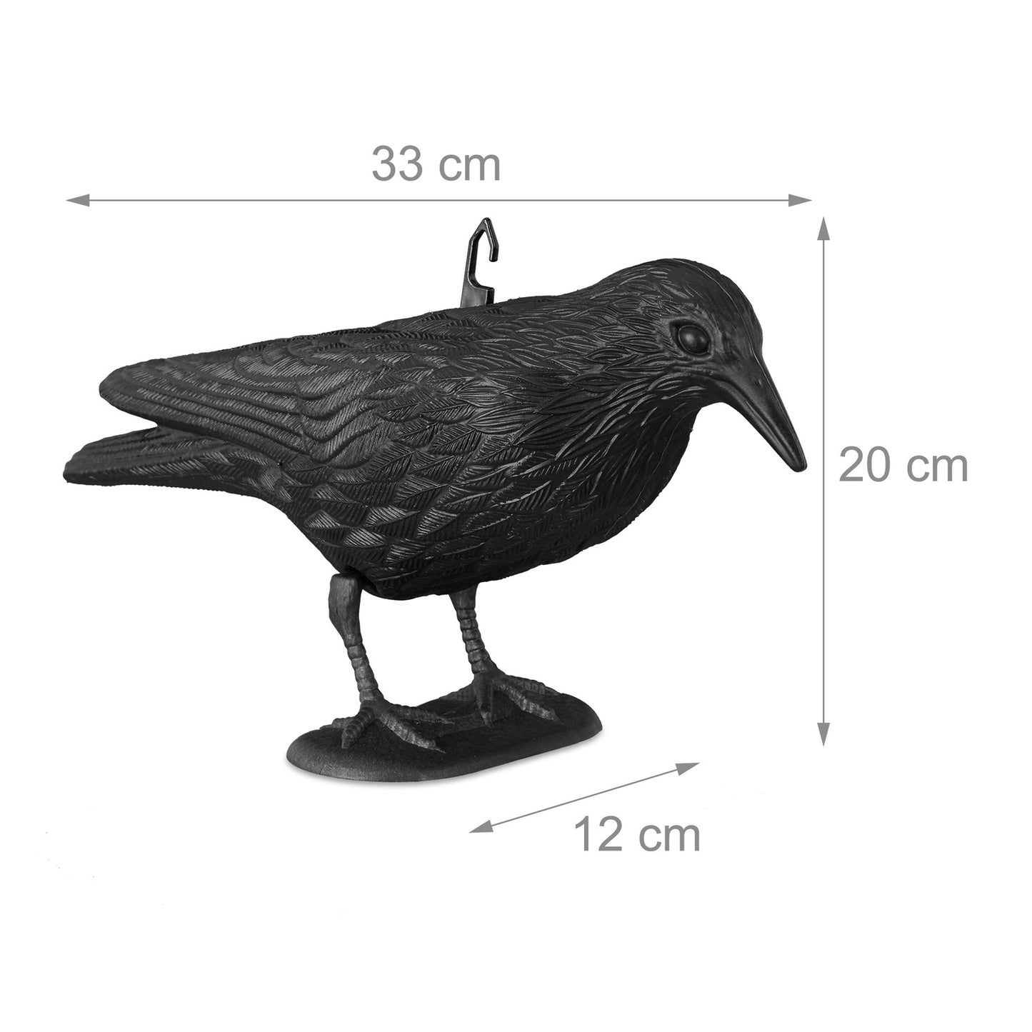 Perching Crow Bird Repellent