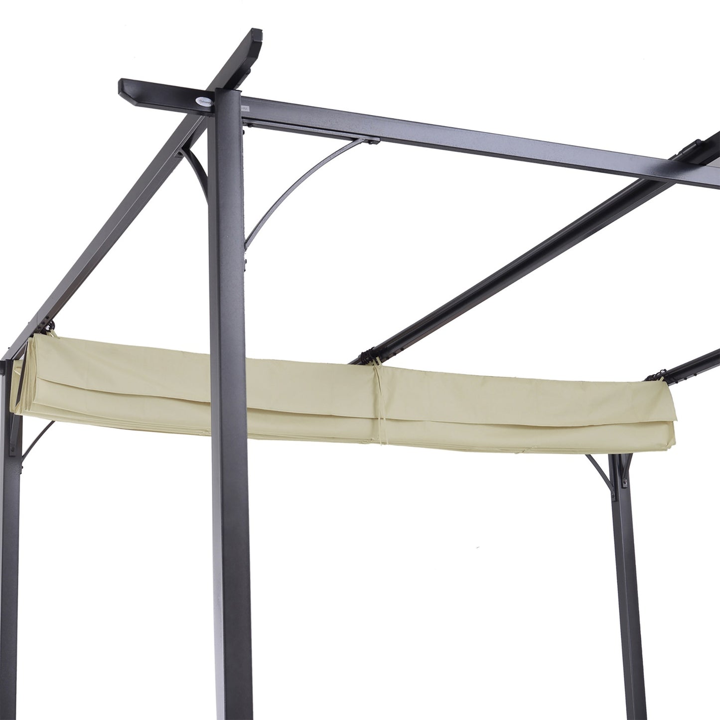 Waterproof aluminum gazebo roof 3x3m, UV protected roof