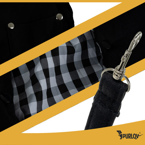 Pet Carrier Bag with Harness Leash, Soft Lining