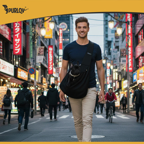 Pet Carrier Bag with Harness Leash, Soft Lining