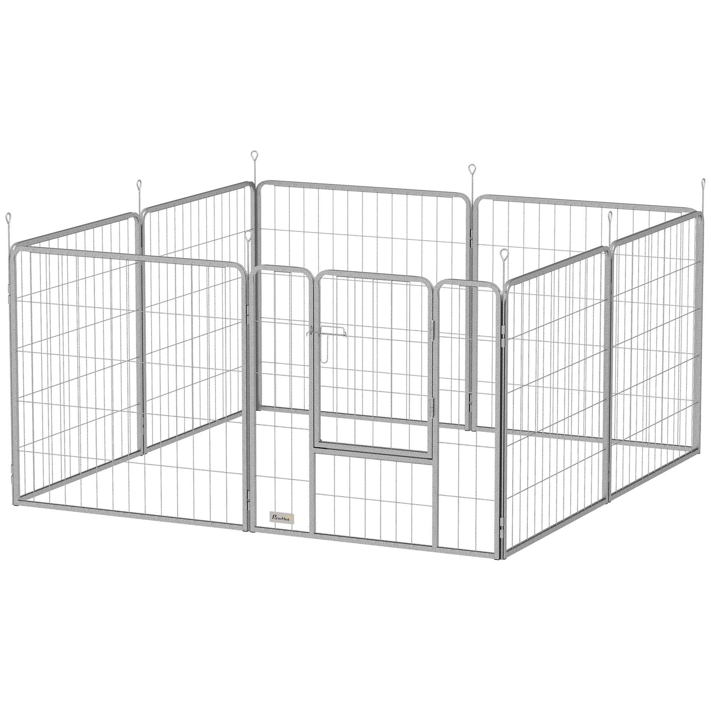 Pet Playpen, 8 Panels, Foldable Steel, Indoor/Outdoor