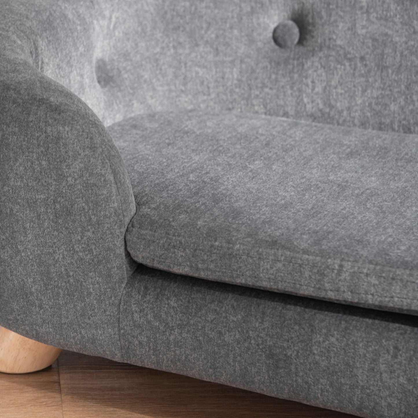 Sofa bed for pets with cushion, plush foam, 70x47x30 cm