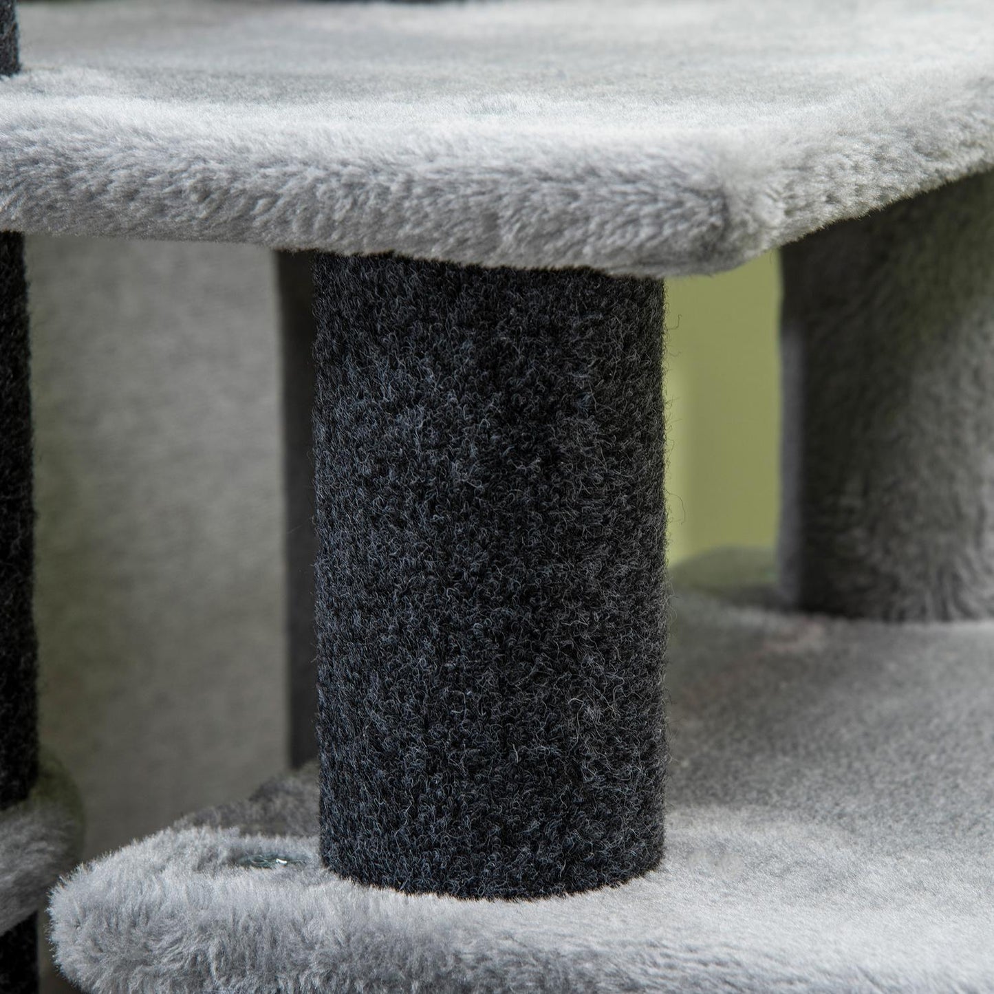 Cat stairs with sleeping cave & play ball - 3/4 steps