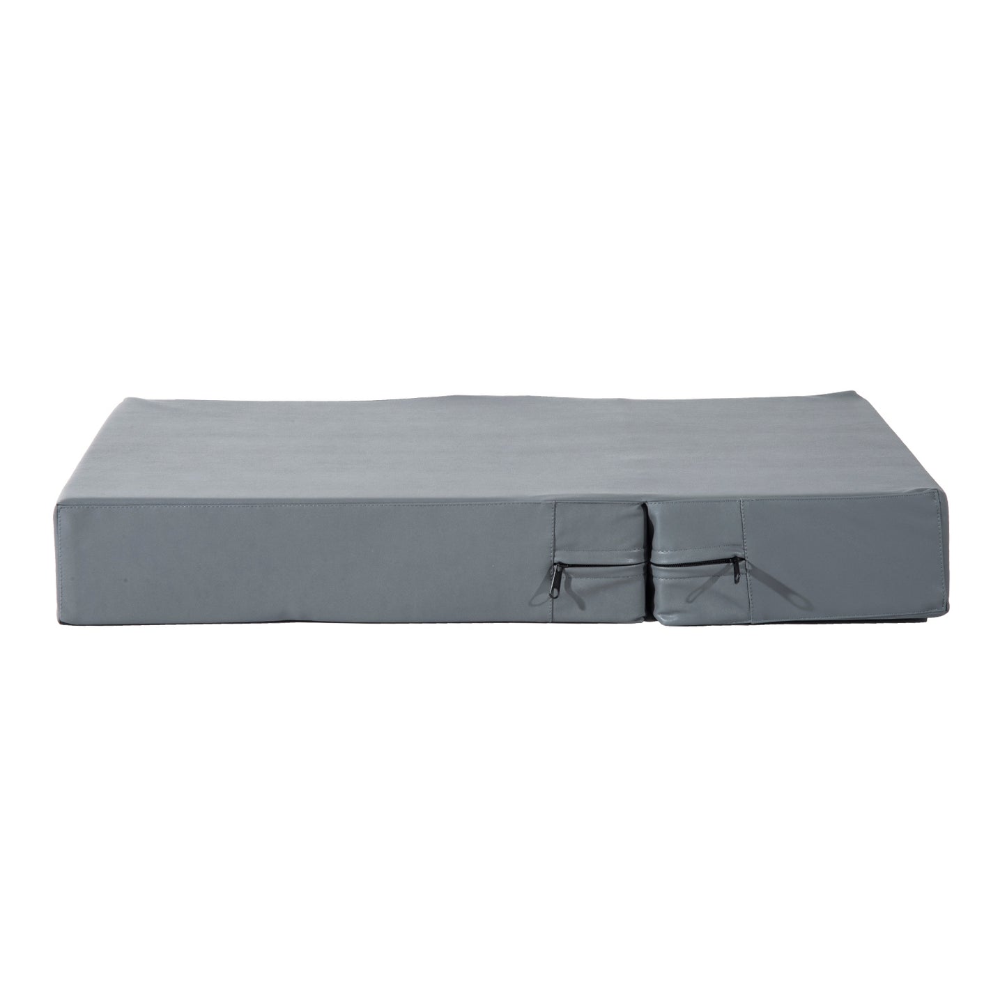 Foldable 2-Step Pet Stairs for Cats and Dogs, Grey, 45x39x20cm