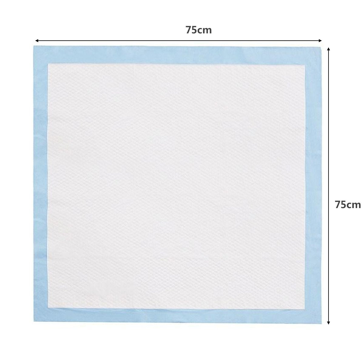 Pet Training Pads, 75x75 cm, 150 Pack, Leak-Proof, 5-Layer