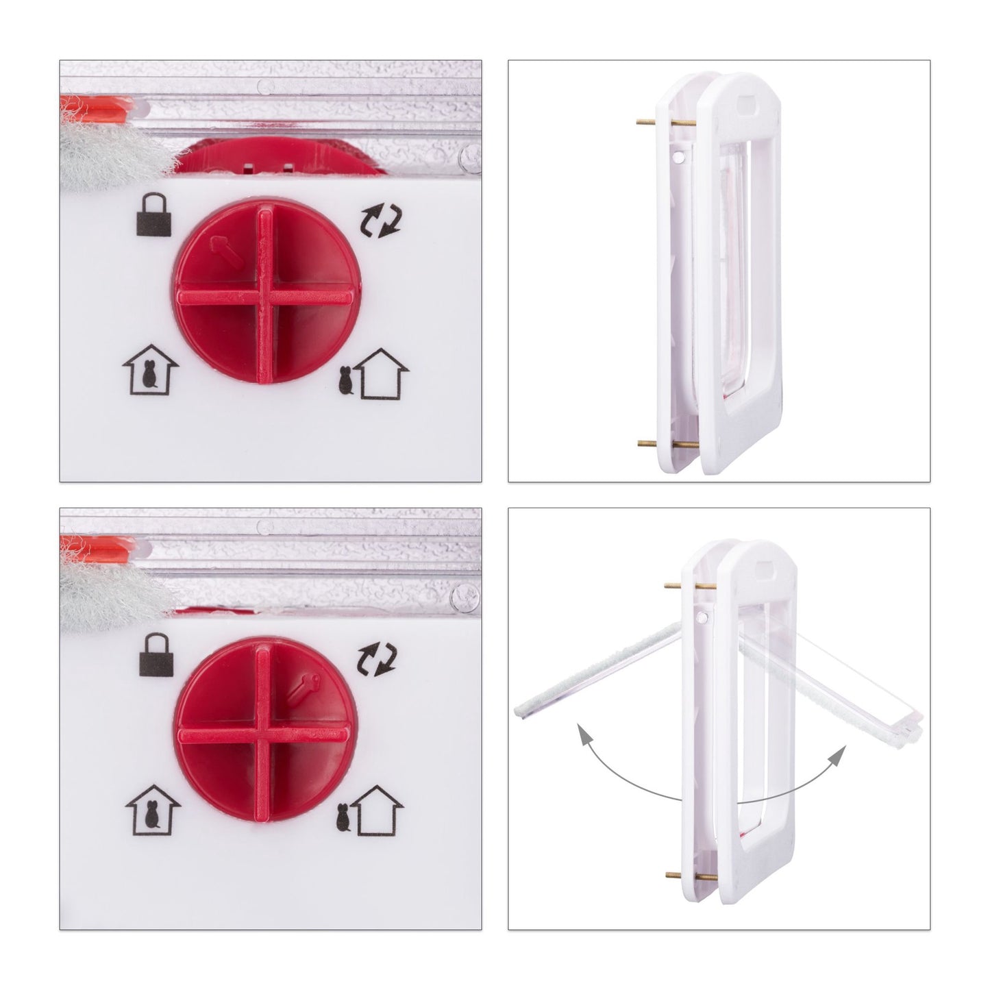 Pet hatch 4 ways