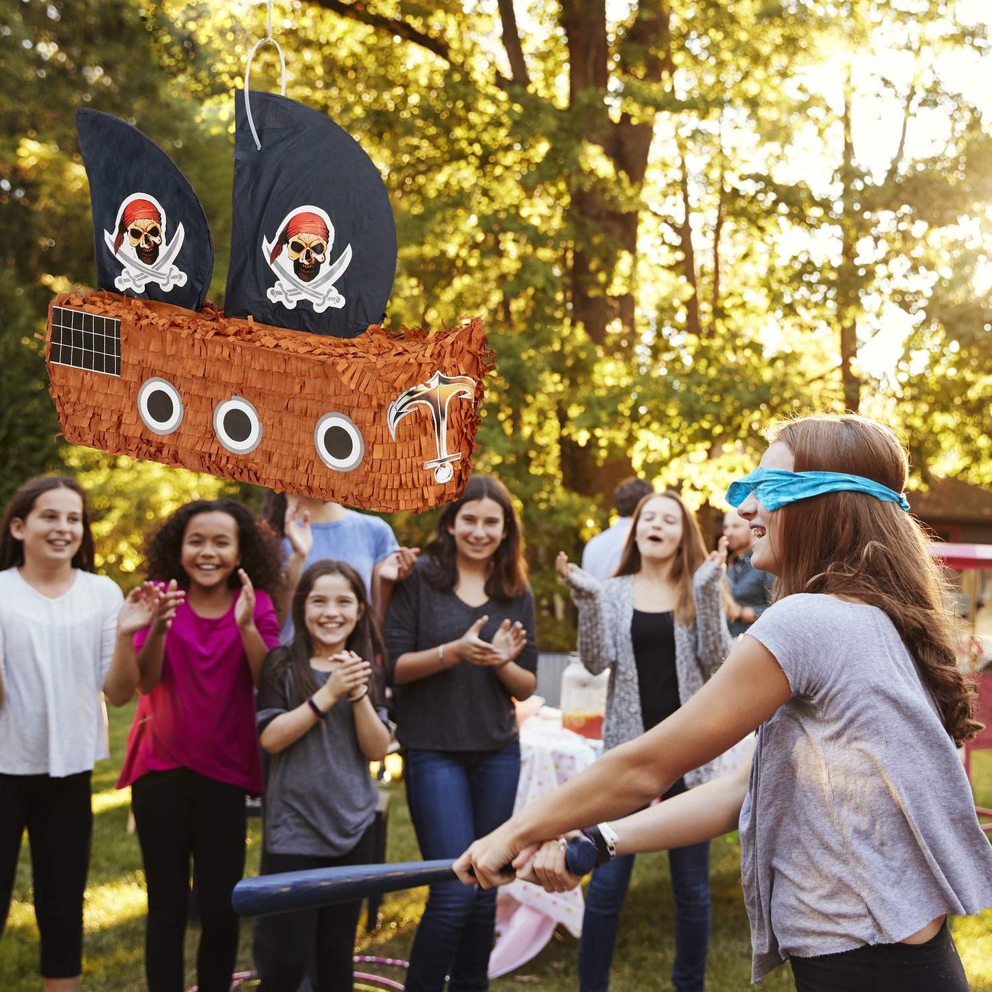 Piñata pirate ship