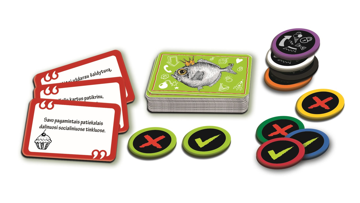 Piatnik Game Wonderfully Wierd (In Lithuanian Lang.)
