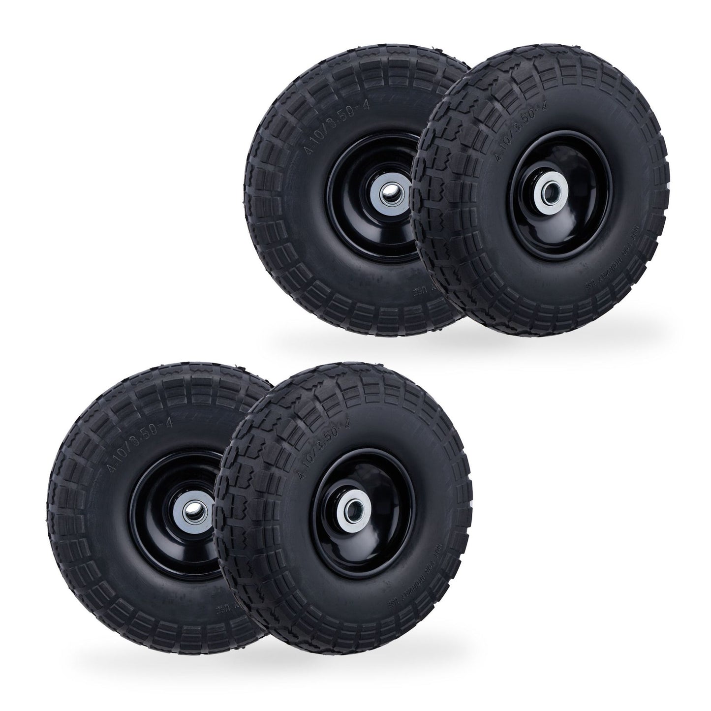 Pick-up wheel PU in set of 4