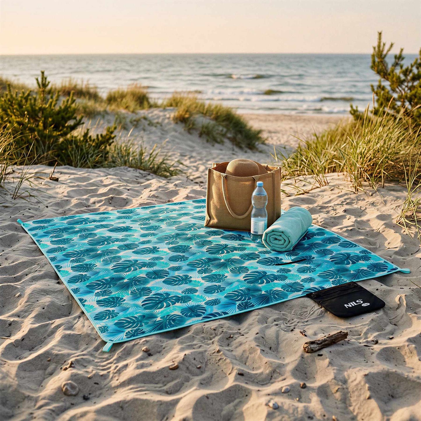 Picnic Blanket 200x200 cm, Waterproof, Insulated Backing