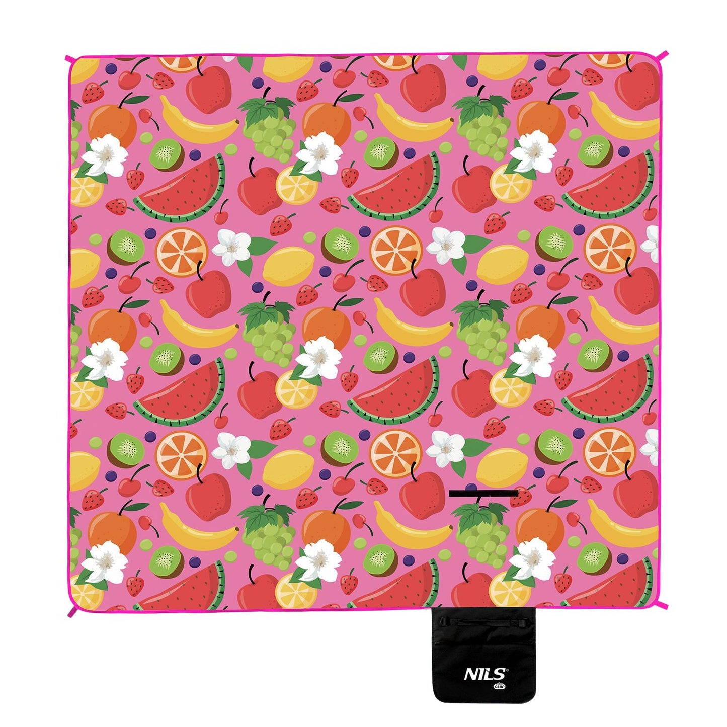 Picnic Mat, Fruit Design, 200x200 cm, PE Alu