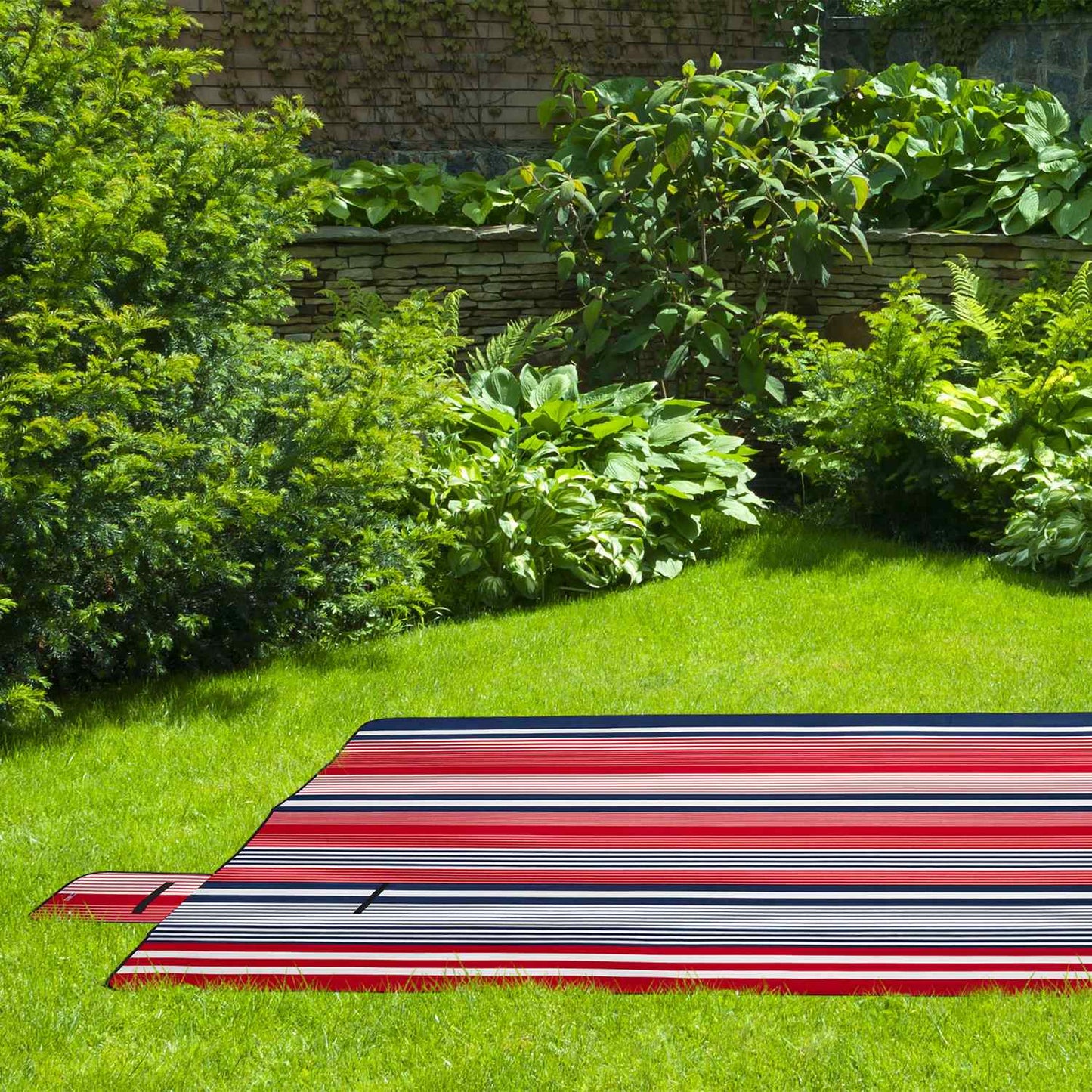 Picnic blanket 300 x 200 cm striped