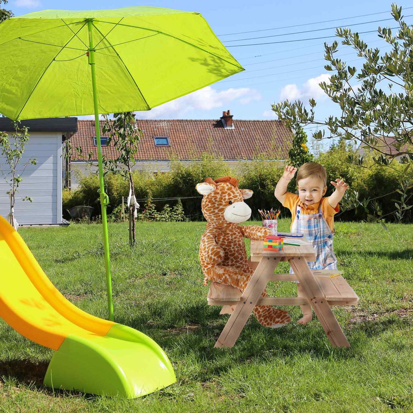 Picnic table for children