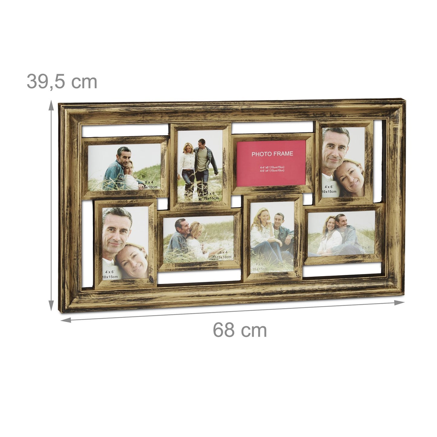 Picture Frame Vintage 8 Pictures